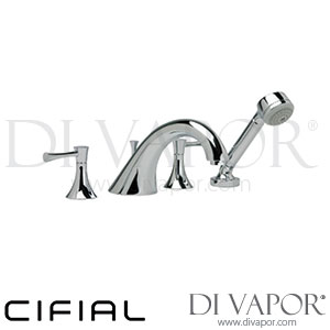 Cifial 31407MW.L Brookhaven Lever 4 Hole Deck Bath Mixer Spare Parts